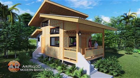 BAHAY KUBO DESIGN AMAKAN HOUSE IDEAS 29 SQ M 4X6 6M NATIVE