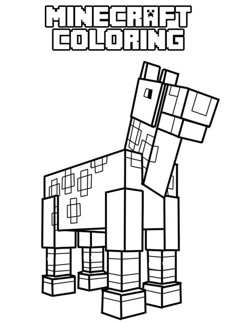 top  printable minecraft coloring page  coloring pages