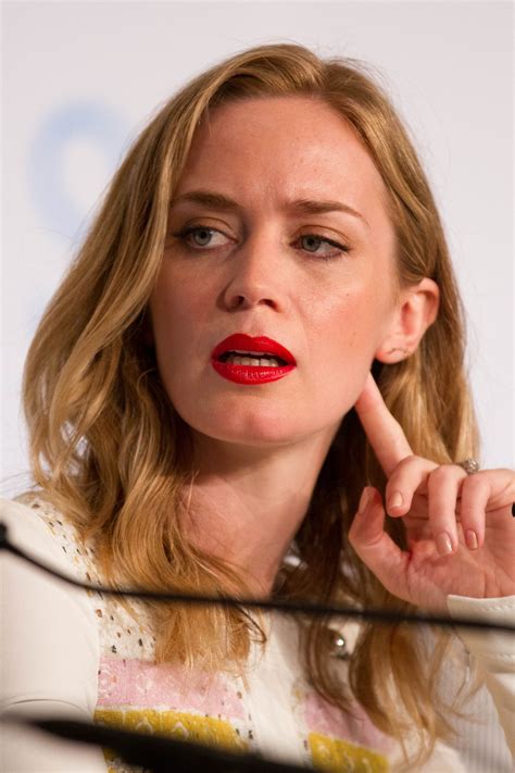 Emily Blunt - Sicario Press Conference - 2015 Cannes Film Festival • CelebMafia