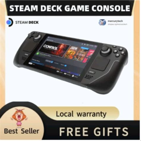 Steam Deck Handheld Gaming Console 64gb 256gb 512gb Video Gaming