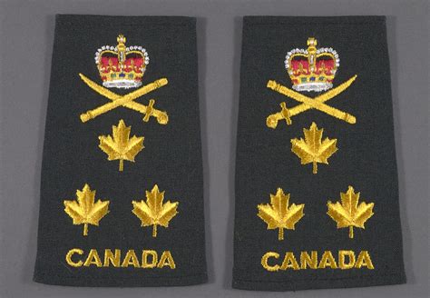 Insignia Rank Lieutenant General Canadian Armed Forces National
