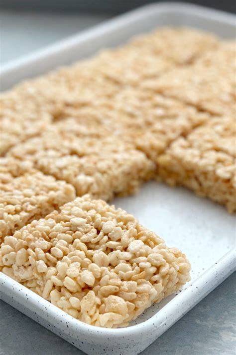The Best Ever Rice Krispie Treat Recipe Two Sisters