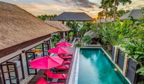 Indonesie Bali Location Villa Seminyak Avec Piscine Privée Et Personnel