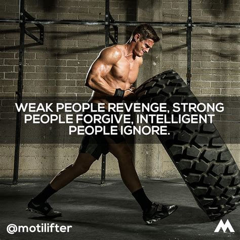 Weak People Quote - Weak people Revenge, Strong people Forgive, Intelligent people Ignore 