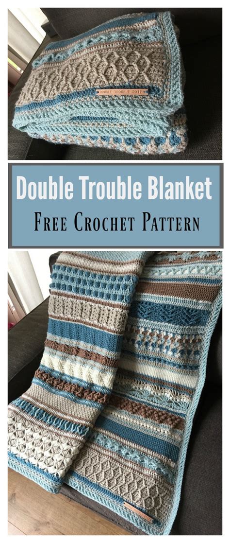 Stupefying Gallery Of Double Crochet Blanket Ideas Superior Modifikasi
