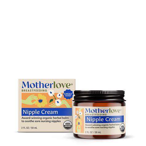 Motherlove Nipple Cream Organic And Lanolin Free Nipple Balm For