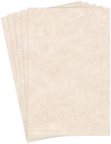 Natural Cream Stationery Parchment Paper 24 Lb Bond 60 Lb Text 90