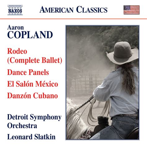 Magical Journey Aaron Copland Rodeo Dance Panels Leonard Slatkin