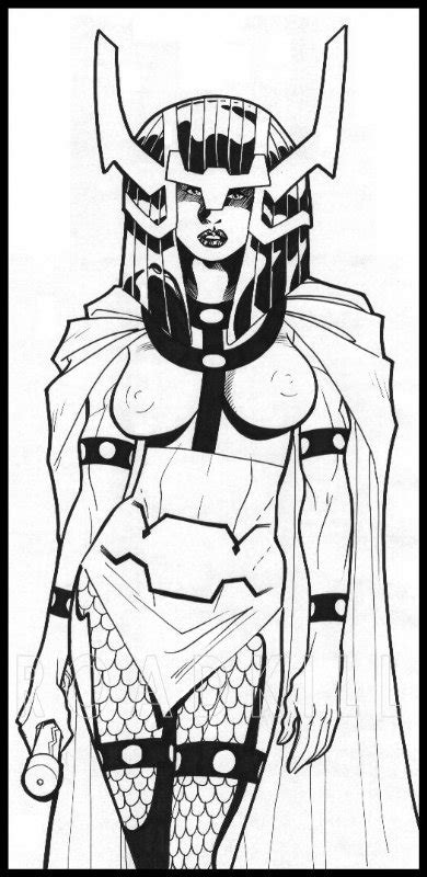 Rule 34 1girls Armor Big Barda Black And White Breasts Cape Catthouse