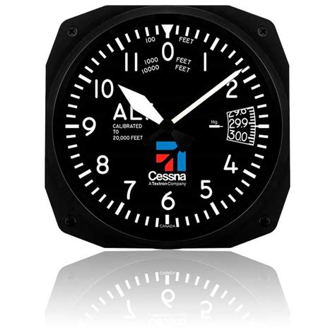Horloge 10 Cessna Altimeter Clock Ces 3060 10 Trintec Ocarat