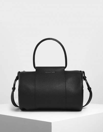 Charles and keith furry embellished sling bag. Black Long Bowling Bag | CHARLES & KEITH SG | Bags ...