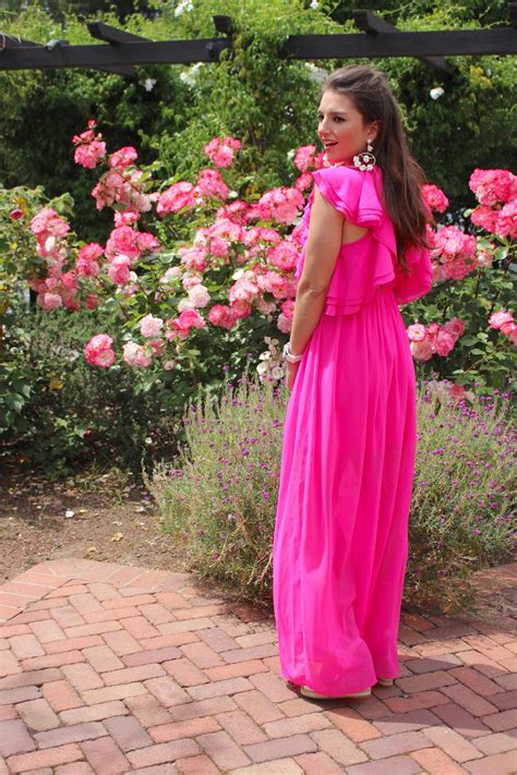 Hot Pink Maxi Dress For Under 70 • Style Me Lauren Hot Pink Maxi