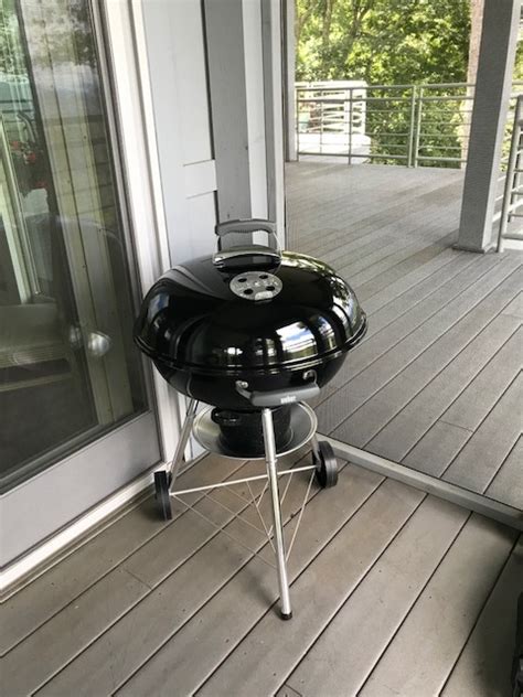 Weber Jumbo Joe 22 Premium Charcoal Grill Can I Add The One Touch Ash