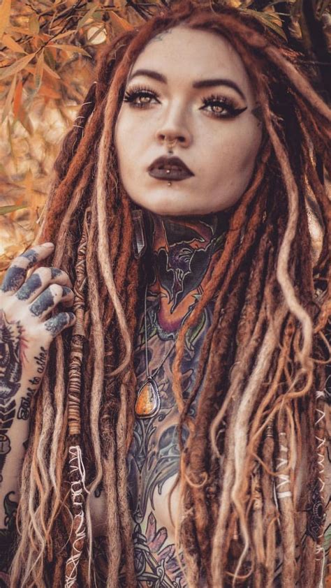 White Girl Dreads Dreads Girl Red Dreads Gothic Hairstyles