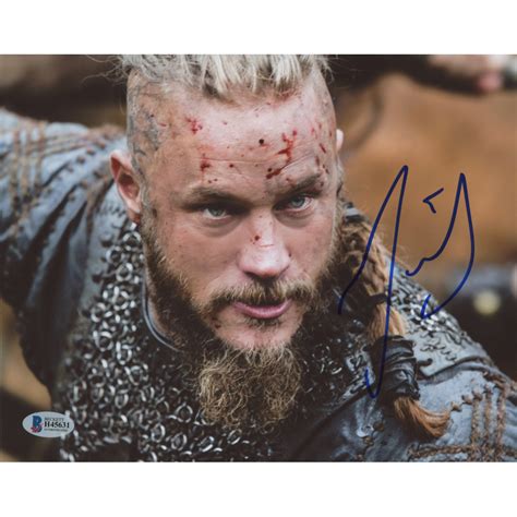 Travis Fimmel Signed Vikings 8x10 Photo Beckett COA Pristine Auction