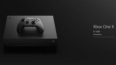Xbox One X Gets Sa Price Early December Launch Gearburn