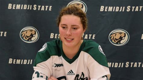 Bemidji State Women S Hockey Recap Versus No Minnesota Duluth Oct
