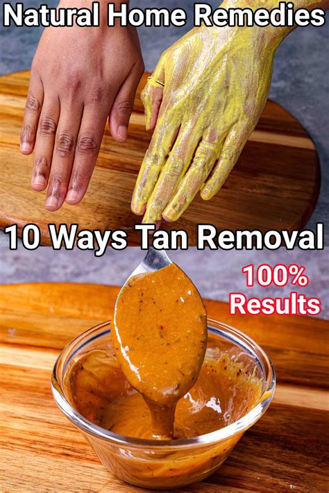 Tan Removal Home Remedies 10 Ways Natural Sun Tan Removal