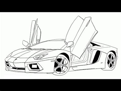 We analyze millions of used cars daily. How to Draw a Sports Car Lamborghini - Super Easy Lesson ...
