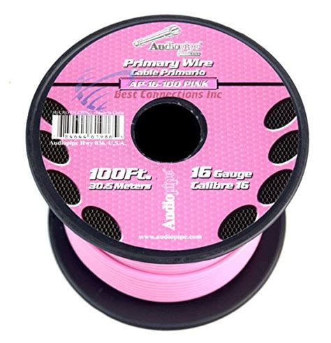 Discover exclusive deals and reviews of leon 16 car audio online! Audiopipe 16 gauge 100 feet Pink Car Audio