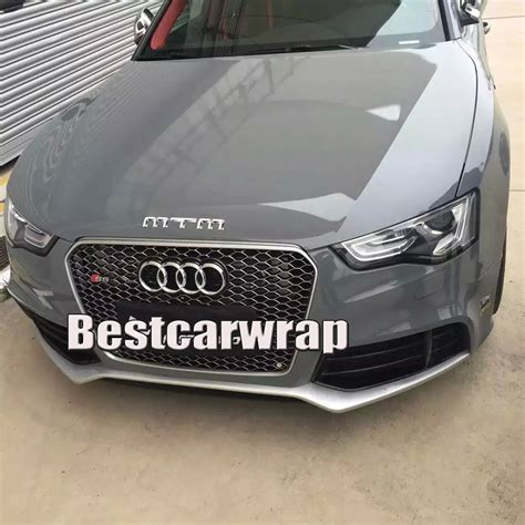 Buy Cement Grey Ultra Glossy Vinyl Wrap Cement Glossy