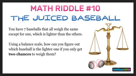 10 Free Math Riddles For Adults — Mashup Math