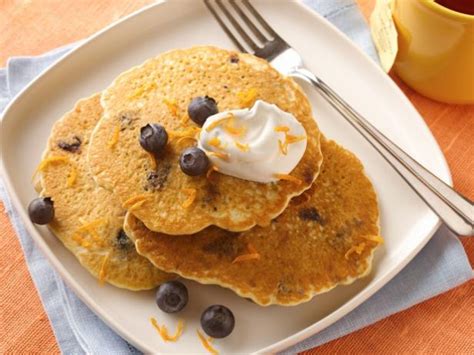 Blueberry Orange Pancakes Recipe Food Network