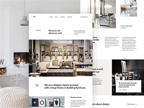 About Page About Us Page Design Interior Design Website Page Design