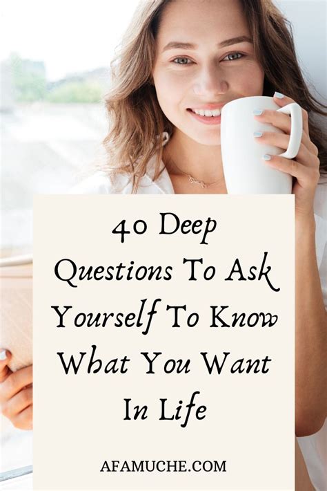 Shouldn't you know if the person you're dating is on the same page as you before you're together for a year? 40 Deep questions to ask yourself to know what you want in ...