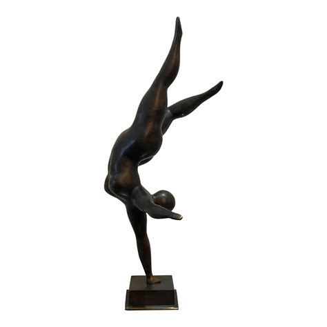 Freedom Figurative Bronze Sculpture Chairish