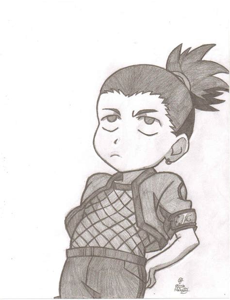 Chibi Shikamaru By Animeportraits On Deviantart