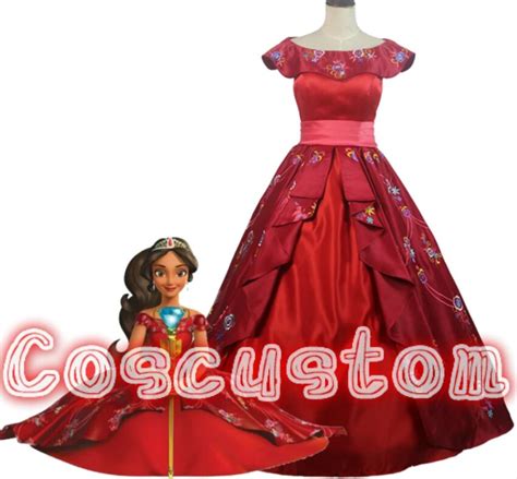 Coscustom High Quality Elena Of Avalor Princess Elena Cosplay Costume