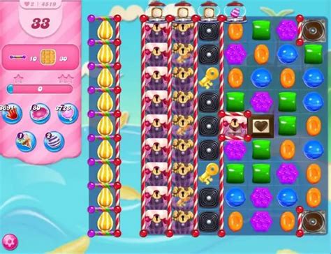 Tips And Walkthrough Candy Crush Level 4519