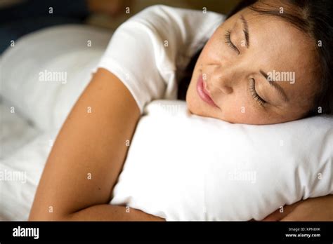Mature Woman Sleeping Bed Hi Res Stock Photography And Images Alamy
