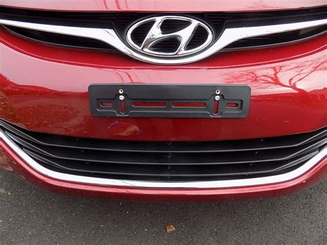 How To Install Front License Plate On Hyundai Santa Fe A Place Of Car News