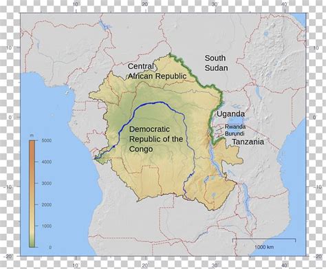 Congo River Map Images