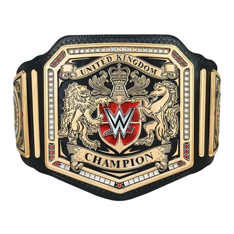 Wwe United Kingdom Championship Replica Title Wwe Belts Wwe