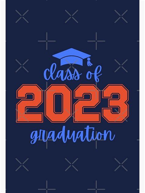 Graduating Class Of 2023 Seniors Poster For Sale By