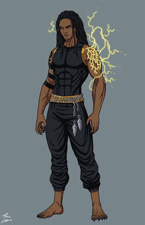 Primal Oc Commission By Phil Cho On Deviantart Black Anime Characters