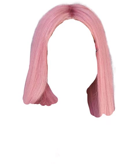 Hair Wig Wigs Hairstyle Pinkwig Sticker By Bangtanstyle