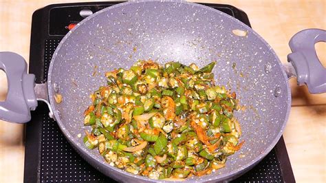 My 12th recipe, vendakai (ladies finger / okra) sambar, every south indian's delight. Lady Finger Fry | HOMEMADE INDIAN RECIPES | FOOD & TRAVEL TV - YouTube