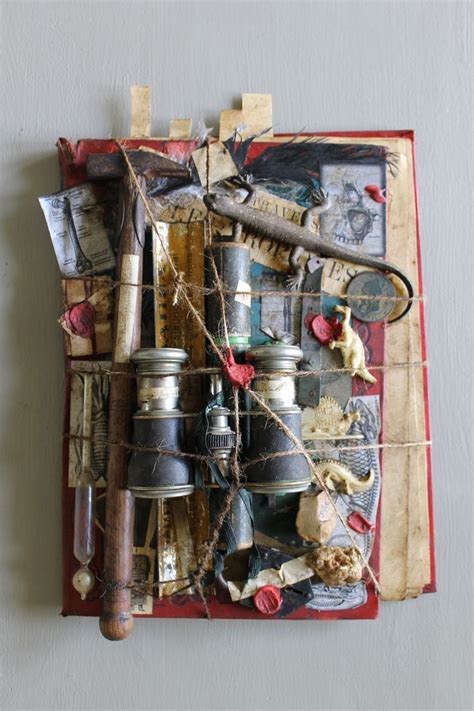 Assemblage By Jérômecavailles Mixed Media Collage Collage Art Steampunk Collage Scrapbook