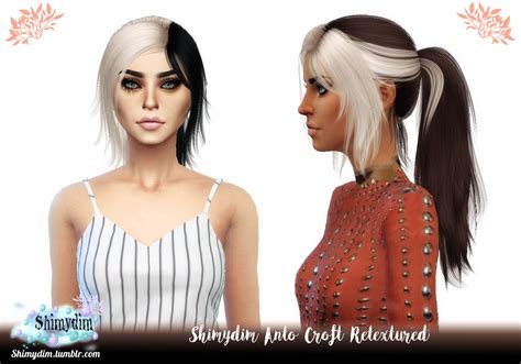 Anto Croft Hair Retexture At Shimydim Sims Sims 4 Updates