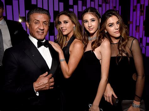 Meet Sylvester Stallones Stunning And Brilliant Daughters