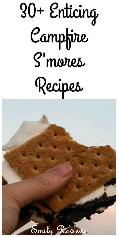 More Than 30 Creative Campfire S'mores Recipes | Emily Reviews