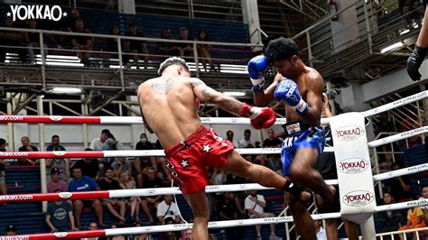 Muay Thai Fight Fight Night At The Famous Bangla Stadium Phuket Youtube