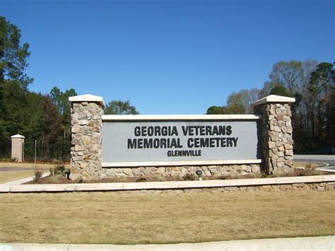 Georgia Veterans Memorial Cemetery In Glennville Georgia Find A
