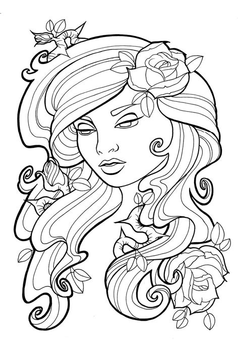 Perhaps, it's because rose is the most popular flower compared to others. Art Drawings Of Roses - Anipapper | Rose coloring pages ...