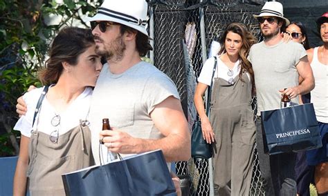Pregnant Nikki Reed Showcases Her Blossoming Bump Daily Mail Online