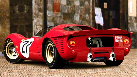 1967 Ferrari 412p Race Racing Classic E Wallpaper 1920x1080 384004
